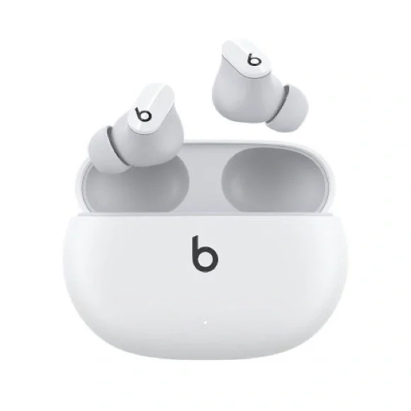 New! - White - Beats Studio Buds - True Wireless Headphones W/ ANC